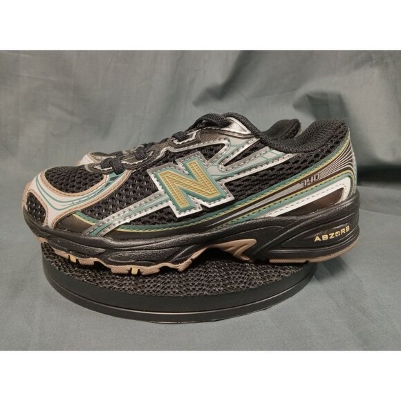 New Balance Boys 740 Bungee Sneakers PZ740GO Black Beige Size 12 NEW in BOX! - Picture 5 of 14